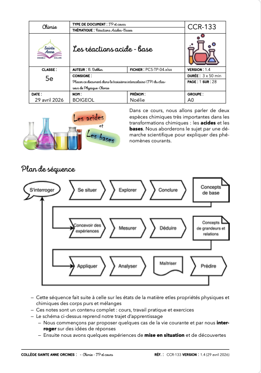 Zuur-basis reacties